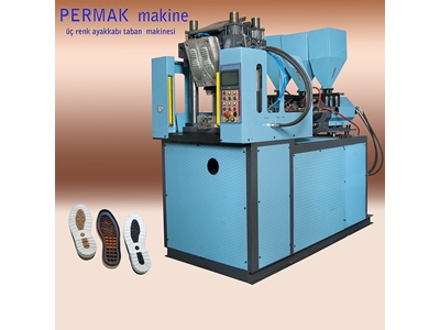 1 Station 3 Color Tpu Injection Sole Machine - 2
