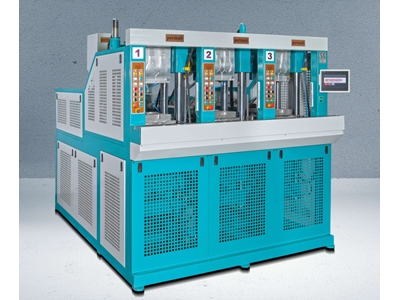 3 İstasyon 1 Renk TPU Enjeksiyon Taban Makinesi - 2