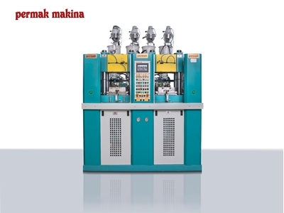 2 Stations 2 Colors Tpu Sole Injection Machine - 1