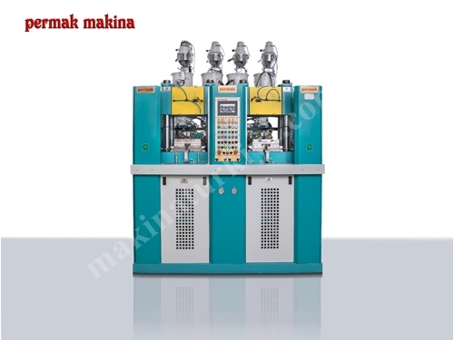 2 Stations 2 Colors Tpu Sole Injection Machine