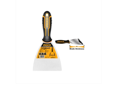 100 mm Paslanmaz Çelik Endüstriyel Macun Mala Spatulası - 0