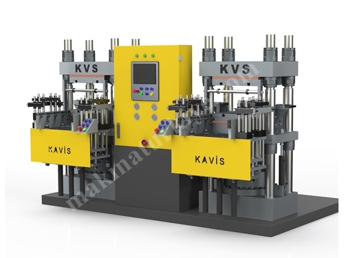 Dual 2RT/3RT/4RT 250 Ton Rubber Compression Press