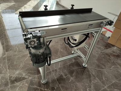 1 Mt. Date Coding Printer Inkjet PVC Belt Conveyor - 2