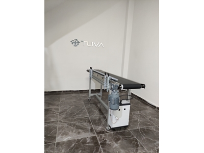 2 Meter Conveyor PVC Belt Date Coding Printer Inkjet Conveyor - 1