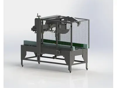 Tm-Acs5050 Automatic Box Top Covering And Taping Machine