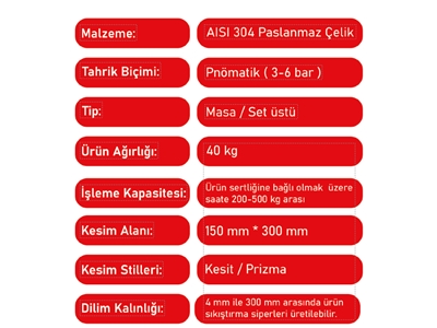 Stick-Çubuk Mozzarella Kesme Makinası - 2