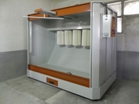 Normal Type Powder Coating Booth With 4 Filters - 0