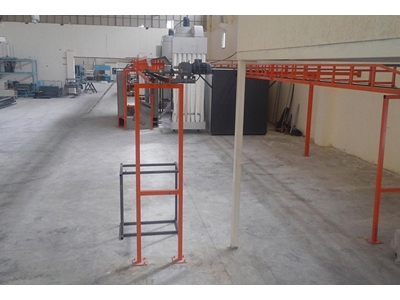 Top Pallet Powder Coating Oven - 1