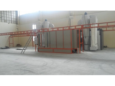 Top Pallet Powder Coating Oven - 0