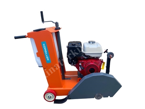 Machine de découpe de joints en asphalte/béton avec lame de 300-500 mm et réservoir d'eau de 20 L à l'arrière