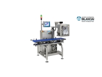 70 Packages / Minute Fully Automatic Weighing and Labeling Machine - 0