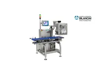 70 Packages / Minute Fully Automatic Weighing and Labeling Machine