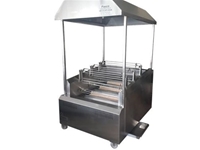 9 Skewer Chicken Rotisserie Machine