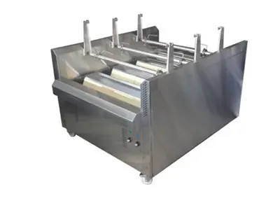 2 Şişlik Turbo Fanlı Kuzu Çevirme Makinesi