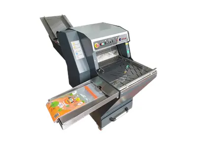 1500 Pieces / Hour Belted Bread Slicing Machine