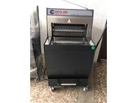 Siyah 500 Adet / Saat Set Üstü Manuel Ekmek Dilimleme Makinesi - 2