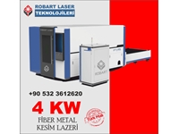 Лазерный станок Robart Lazer | 6 кВт 1530 закрытого исполнения с волоконным лазером - 1