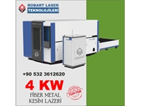 Лазерный станок Robart Lazer | 6 кВт 1530 закрытого исполнения с волоконным лазером - 3
