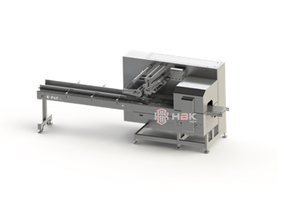 40-65 Paket / Dakika Tek Bobinli Manuel Beslemeli Gezer Çene Paketleme Makinası - 0