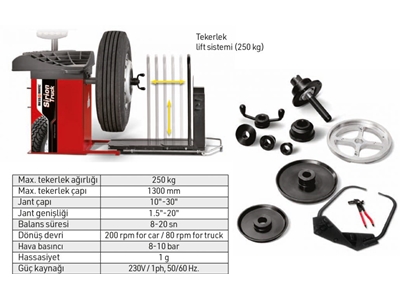 Sirion Truck Ağır Vasıta Sabit Balans Makinası  - 1