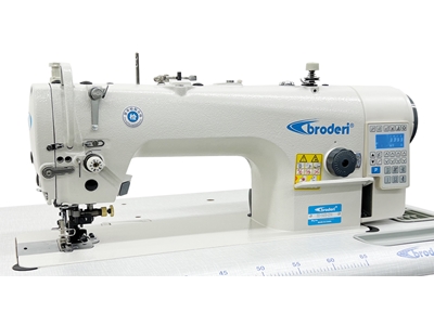Broderi Bd-5420-D4 Nadeltransportsystem-Nähmaschine mit automatischem Schneidemesser - 0