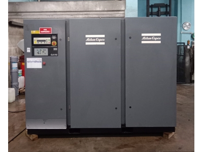 110 KW Second Hand Screw Air Compressor - 0