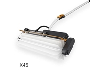 Motorbetriebene Solarpanel-Reinigungsbürste