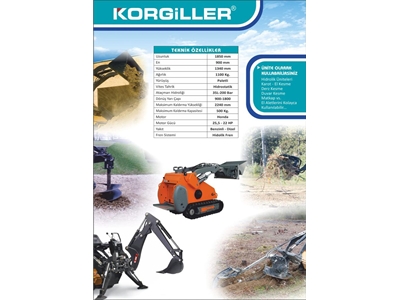 22 Hp 500 Kg Capacity Mini Loader - 8