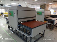 Foil Printing Press On Denim - 6