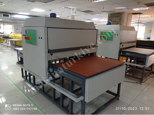 Foil Printing Press On Denim