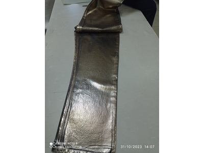 Foil Printing Press On Denim - 4