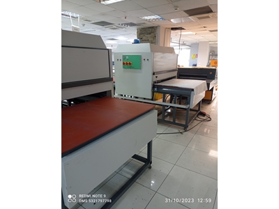 90X130 Cm Automatic Closed Type Flexo Printing Machine On Jeans - 1