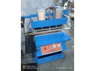 Vergoldungsdruckmaschine auf Kunststoff