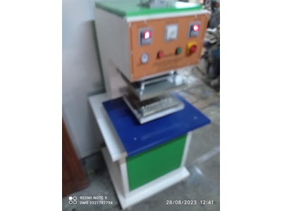 35X35 Cm Double Head Leather Printing Machine - 0