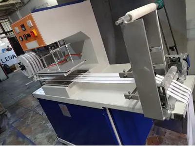 35X35 Double Head Ribbon Ribbon Printing Machine İlanı