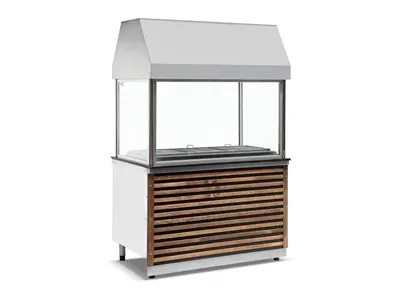 Hooded-Undercounter Barbecue Grill