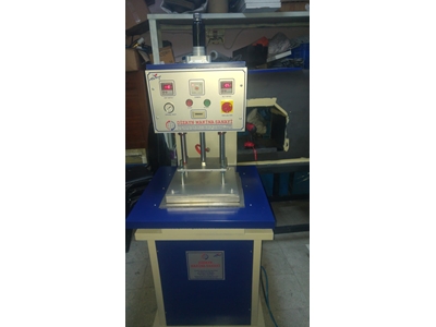 35X35 Cm Double Head Embossed Printing Machine - 1