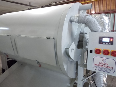 Machine de séchage de 500 kg de lombrithé et de granit - 1