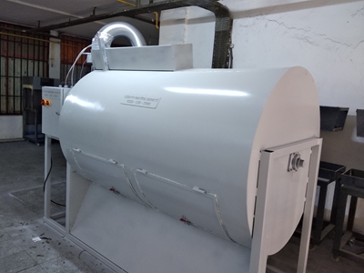 Machine de séchage de 500 kg de lombrithé et de granit - 2
