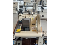 3-Needle Air Automatic Denim Sleeve Sewing Machine - 0