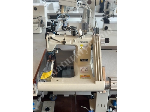 3-Needle Air Automatic Denim Sleeve Sewing Machine