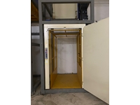 1000 Kg 2-Stop Cage Compact System Load Lift - 6