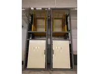1000 Kg 2 Duraklı Kafesli Kompakt Sistem Yük Lifti İlanı