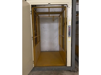 1000 Kg 2-Stop Cage Compact System Load Lift - 9