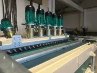 Машина для изготовления керамических и фарфоровых бордюров 