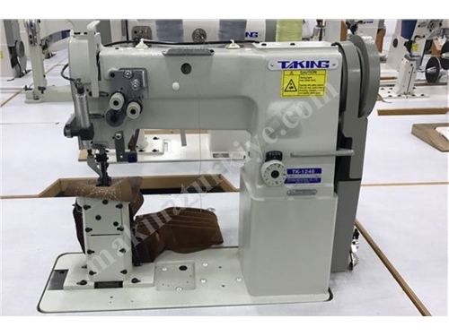 Double Needle Double Sole Leather Sewing Machine