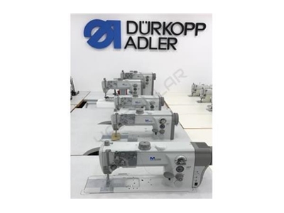 Machine à coudre pour sellerie en cuir à double aiguille et à colonne - 0