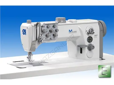 Double Needle Long Snapper Leather Sewing Machine