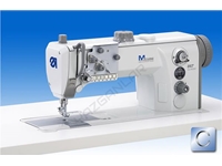 Single Needle Fully Automatic Long Snapper Double Sole Leather Sewing Machine - 0