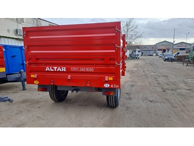 Altar 4 Ton Single Axle Double Supplement Trailer - 1